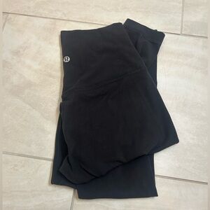 Lululemon atheltica align black leggings 28’ size 4